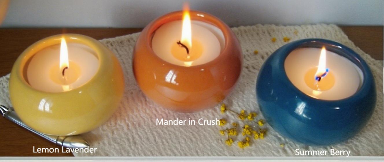 Ceramic Ball Candle